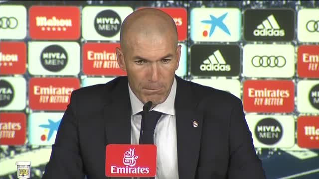Zidane: Tenemos que mandar el balón a tomar por saco