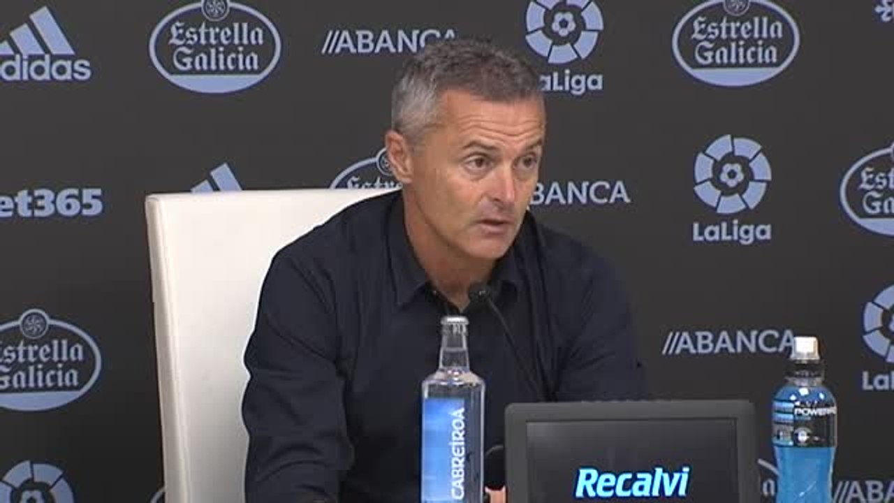 Marcelino: "Que haya ganado el Celta no me parece para nada injusto"