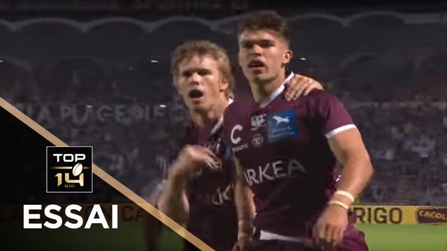 TOP 14 - Essai Matthieu JALIBERT (UBB) - Bordeaux-Bègles - Toulouse - J1 - Saison 2019/2020