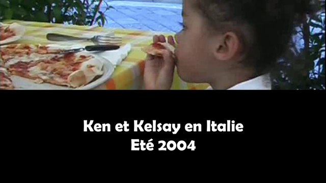 Ken et Kelsay en Italie été 2004