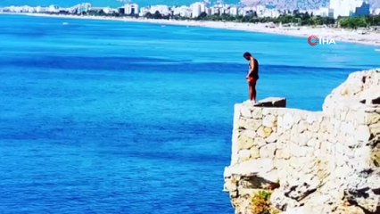 Atladığı yeri haberlerde izleyince kendi bile inanamadı