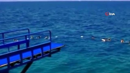 Atladığı yeri haberlerde izleyince kendi bile inanamadı