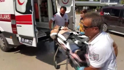 Kafasına demirle vurulan şahıs ağır yaralandı