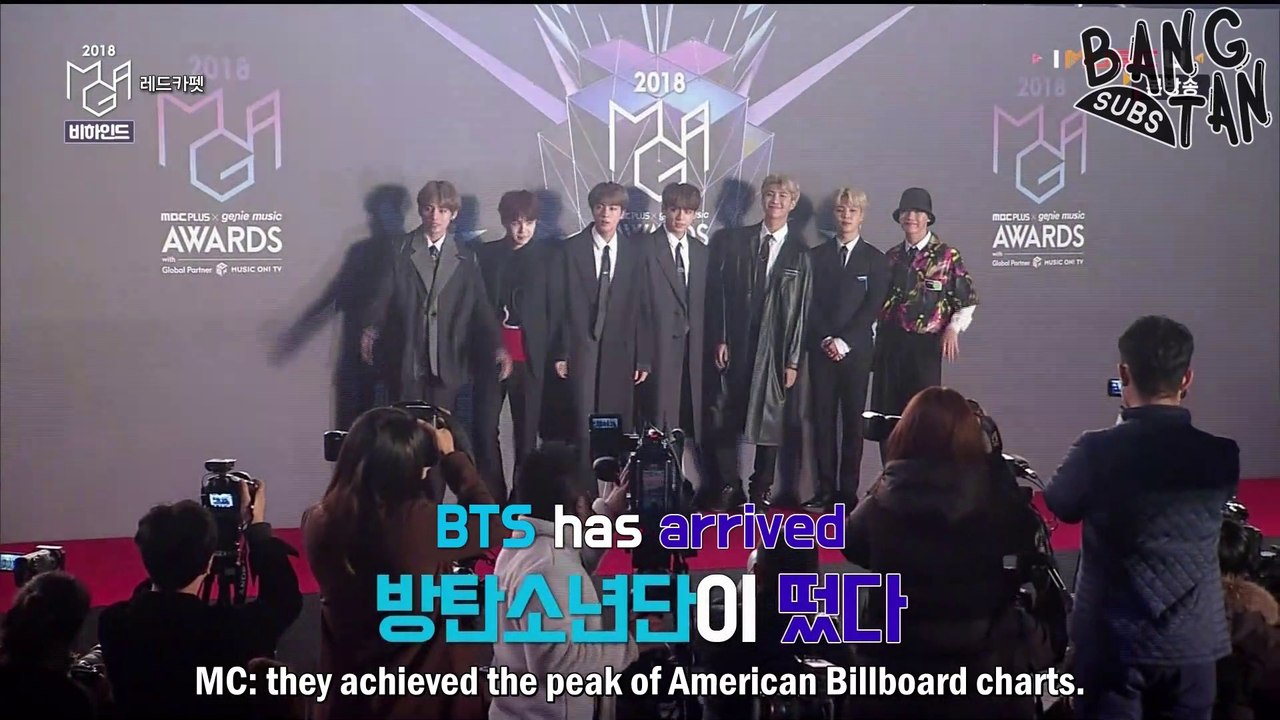 [ENG] 181113 MGA Behind 1 - BTS Cut