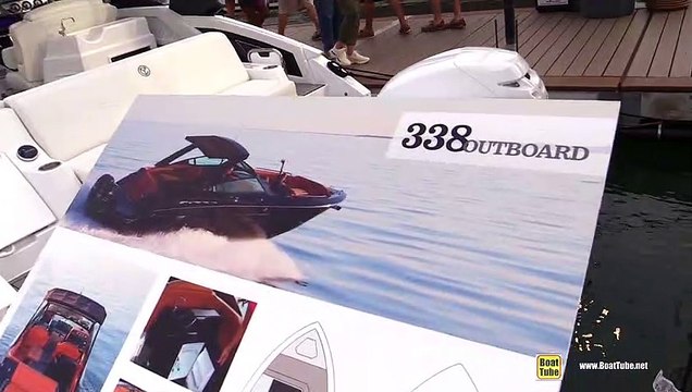 2019 Cruisers Yachts 338 Outboard Motor Yacht - Walkthrough - 2019 Miami Yacht Show