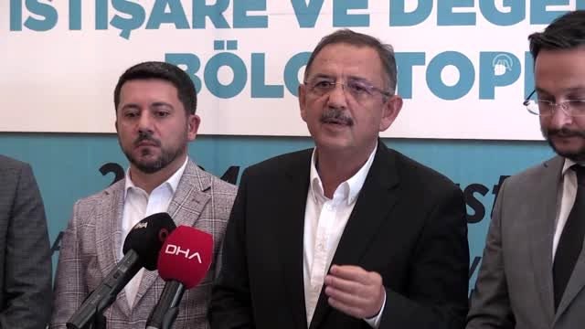 AK Parti Yerel Yönetimler İstişare ve Değerlendirme Bölge Toplantısı