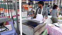New York Street Food - NDIAN MAISALA DOSA and Young Coconut Water