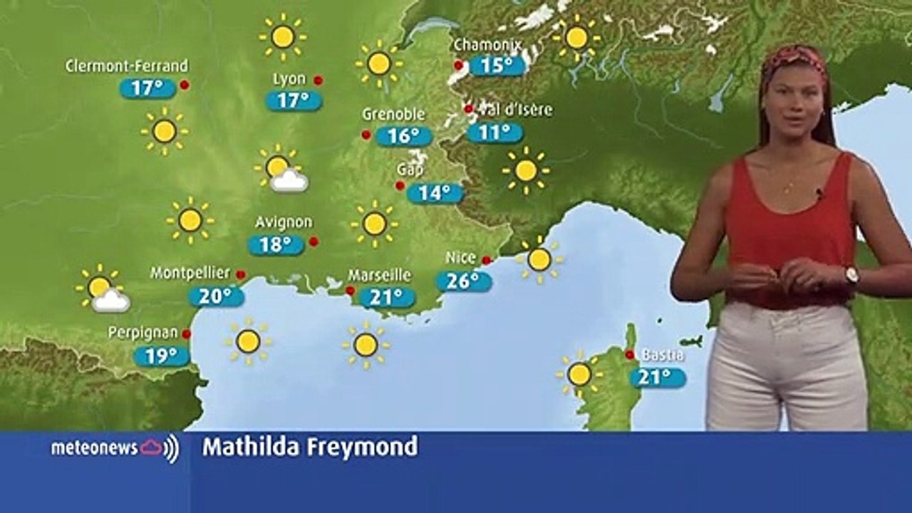 Votre météo du lundi 26 août : soleil rayonnant et ciel sans nuages