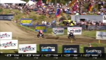 Herlings and Tonus fall - MXGP Race 1 - MXGP of Sweden 2019