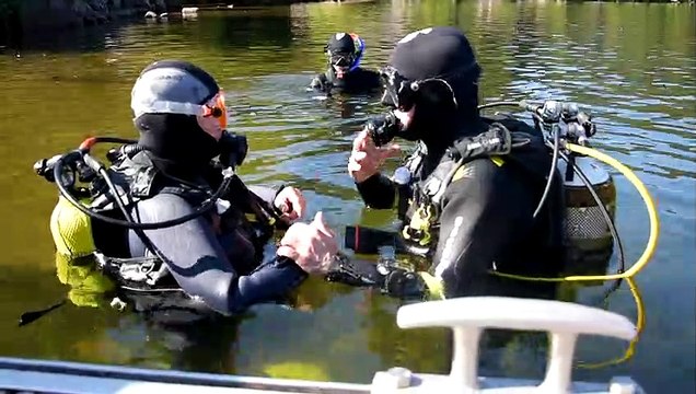 Lac de Gérardmer Baptême de plongée à 86 ans