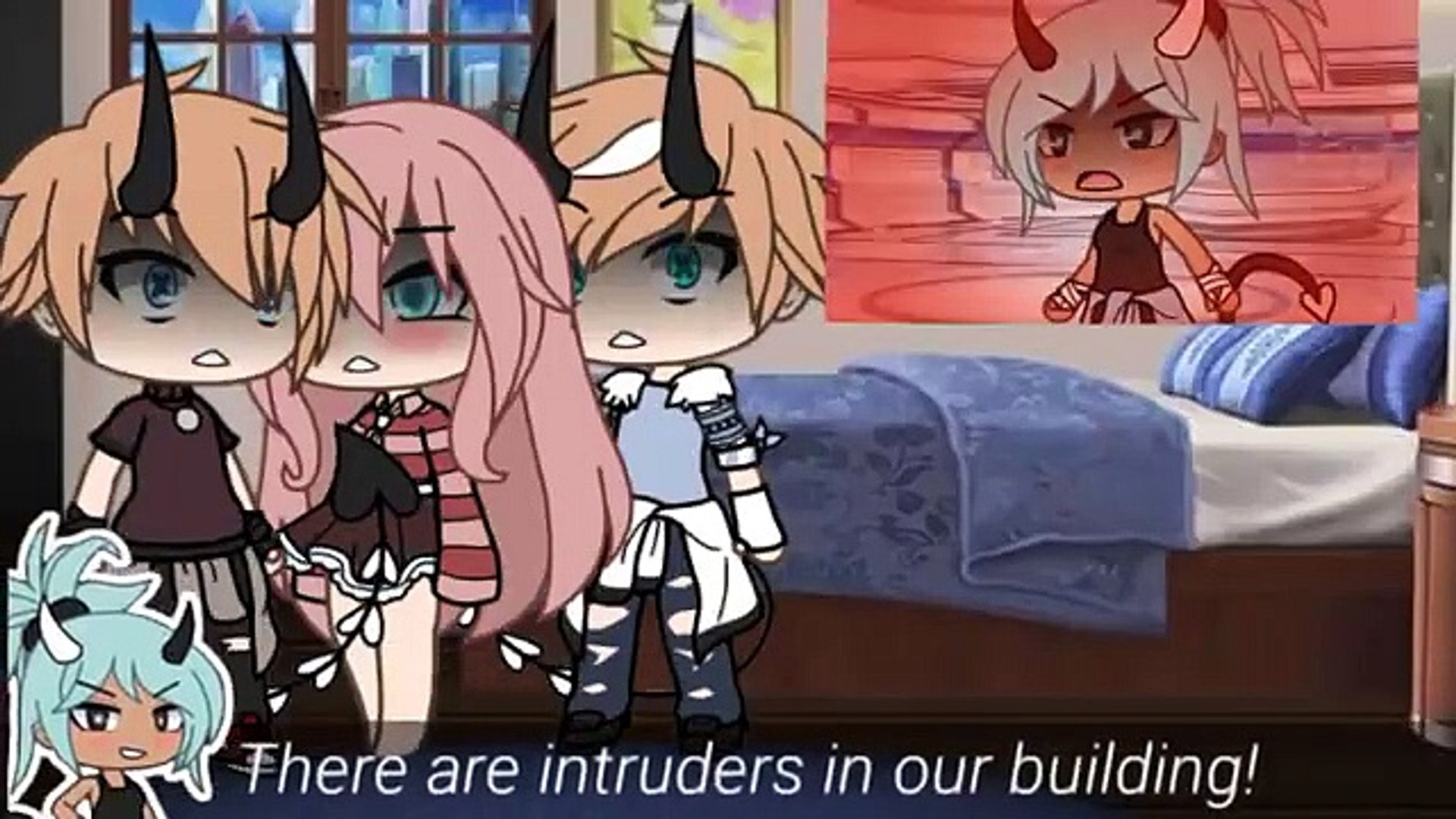 gacha life twin dolls