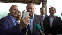 Cumhurbaşkanı Erdoğan, HDP Diyarbakır İl Başkanlığı önünde eylem yapan Hacire Akar ile telefonda...
