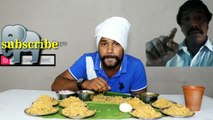Vegetarian's Chicken Eating Challenge | 10 Plats Biryani, Plate Mutton | Food Eating Challenge India