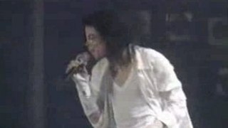 MJ, Black Or White - Dangerous Tour Londres