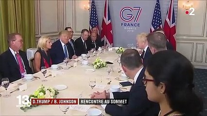 G7 : rencontre au sommet entre Johnson et Trump