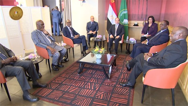 السيسي يستقبل عددا من رؤساء الدول على هامش قمة الـG7