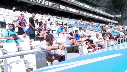 Les images de l'entraînement de l'OM au Vélodrome en public