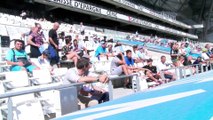 Les images de l'entraînement de l'OM au Vélodrome en public