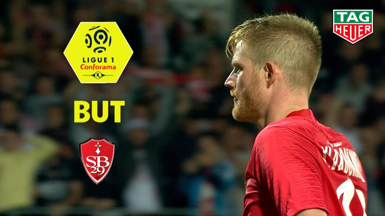 But Gaëtan CHARBONNIER (86ème) / Stade Brestois 29 - Stade de Reims - (1-0) - (BREST-REIMS) / 2019-20