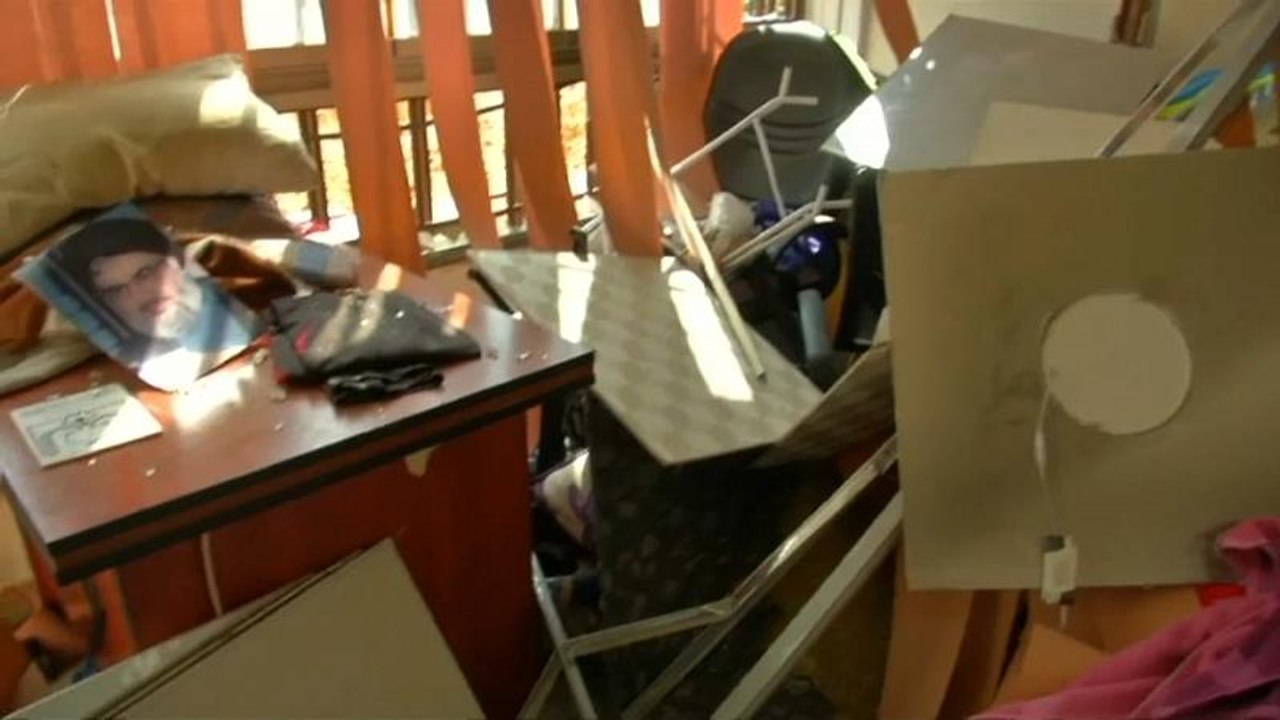 Two Israeli drones crash in Beirut suburb