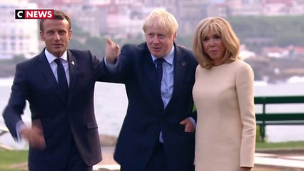 Boris Johnson à l'aise pour son premier G7