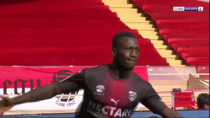 Monaco 2-2 Nimes - GOAL: Ahoueke Denkey