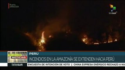 Perú es alcanzado por los incendios en La Amazonía