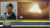 Bolivia: envían hidroavión y dos helicópteros desde Jujuy, Argentina