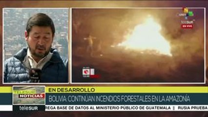 Bolivia: envían hidroavión y dos helicópteros desde Jujuy, Argentina