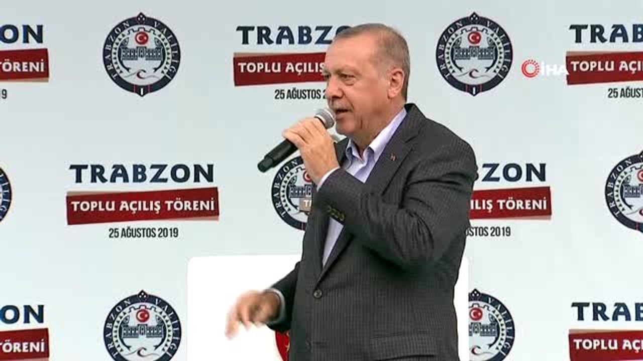 Cumhurbaşkanı Erdoğan: " Bizim terör örgütleriyle en ufak bir dirsek temasımız olamaz"