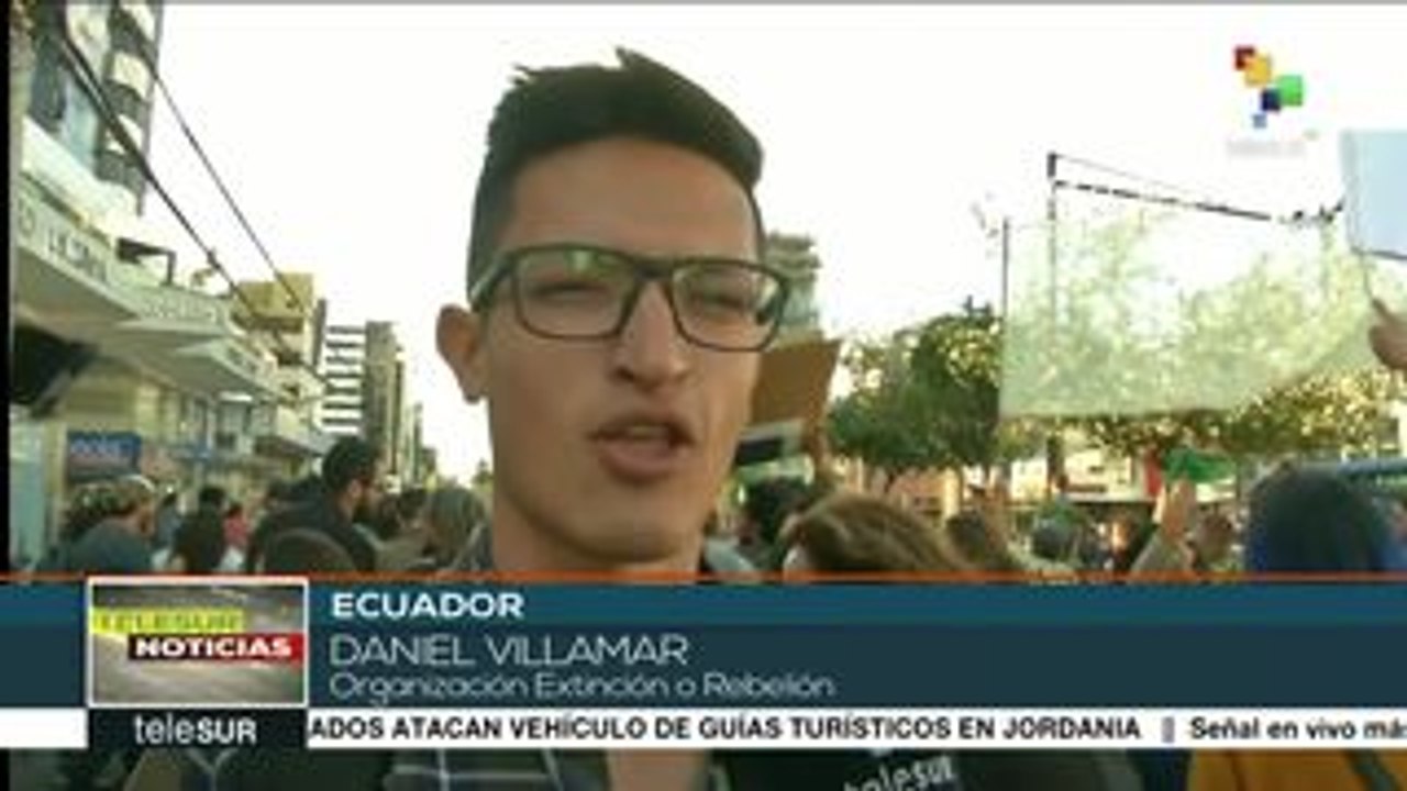 teleSUR Noticias: Protestan contra la cumbre del G7