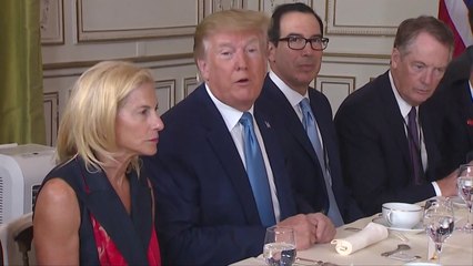 트럼프 "英과 거대한 무역협정 신속히 체결" / YTN