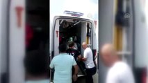 Asfiksi tanısı konulan yenidoğan, ambulans helikopterle İstanbul'a sevk edildi