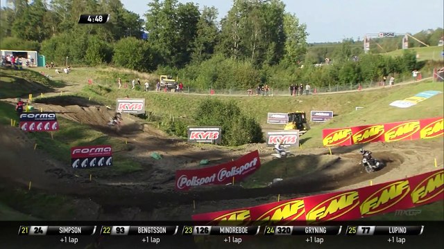Gajser takes Febvre for lead - MXGP Race 2 - MXGP of Sweden 2019