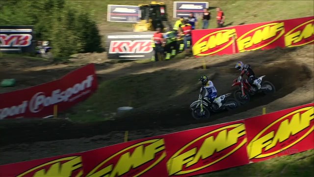 Coldenhoff takes Jonass on last lap - MXGP Race 2 - MXGP of Sweden 2019
