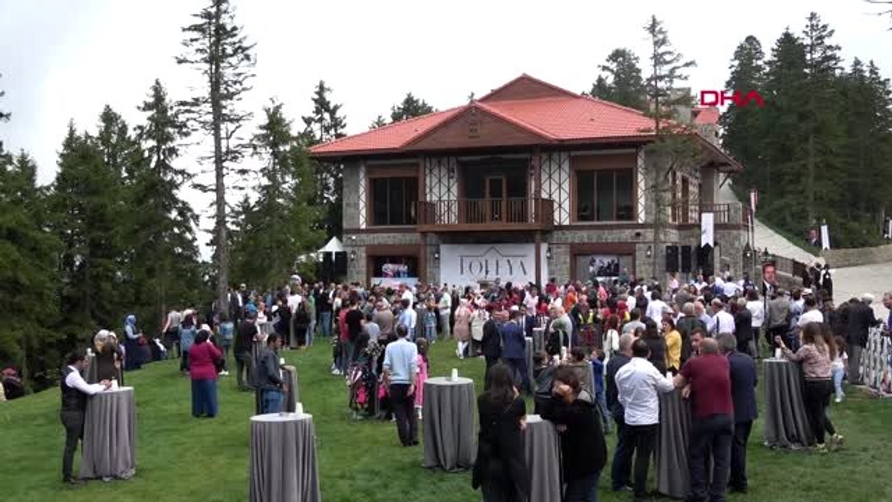 TRABZON- ERDOĞAN TRABZON'DA OTEL AÇILIŞINA KATILDI