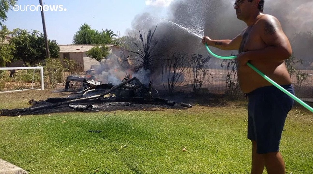 Mallorca crash: Seven dead in collision between helicopter and small plane