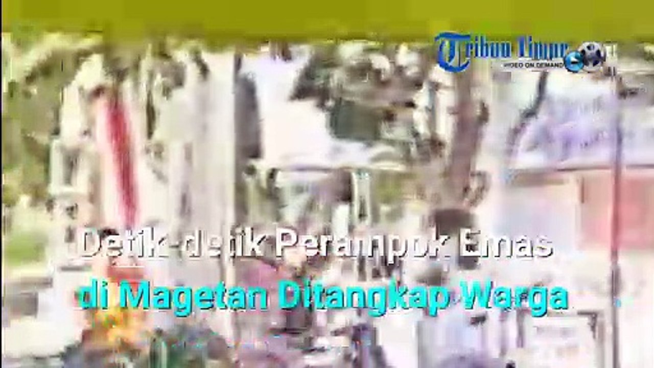 Detik-detik Perampok Emas di Magetan Ditangkap Warga