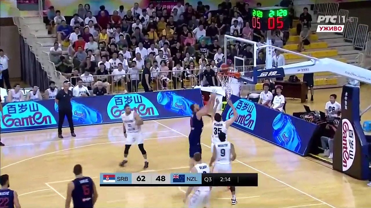 Nikola Milutinov Highlights 19 Pts | Serbia vs New Zealand 25.08.2019