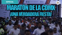 Así se corrió el Maratón de la Ciudad de México