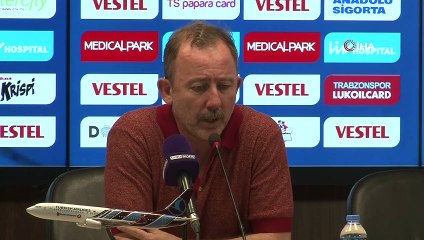 Sergen Yalçın: 'Kaybettiğimiz için üzgünüz'