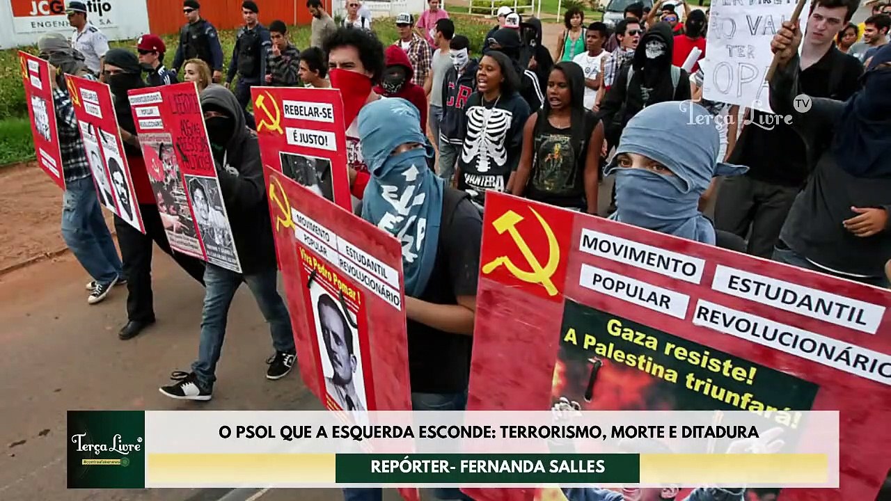 Conheça a origem TERRORISTA do PSOL