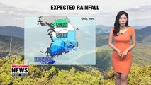 Jeju and southern coastal regions need to keep rain gear handy 082619