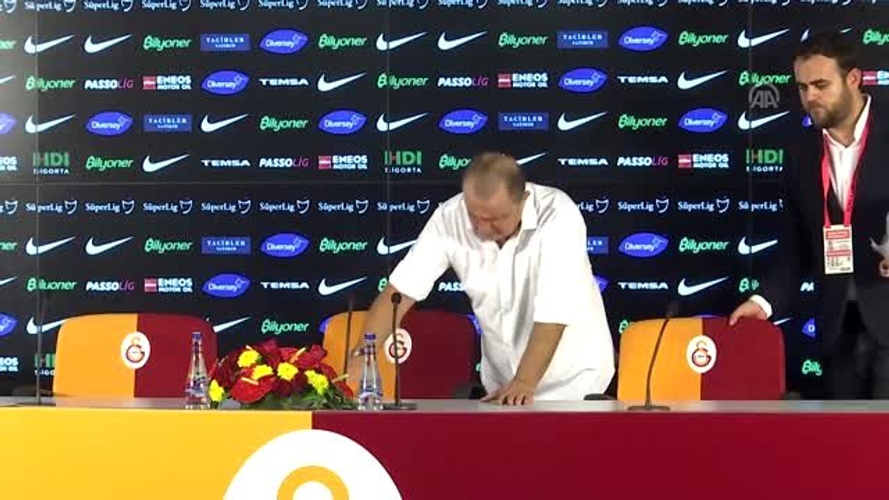 Galatasaray-Konyaspor maçının ardından - Galatasaray Teknik Direktörü Terim (1)