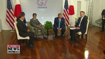 Trump, Abe at odds over seriousness of N. Korea's missile launches