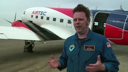 High above Greenland glaciers, NASA looks into melting ocean ice