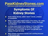 Symptoms of Kidney Stones