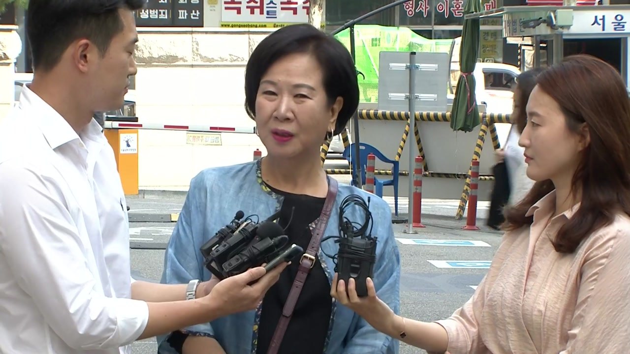 부동산 투기의혹 손혜원 첫 재판 "차명이면 전 재산 기부" / YTN
