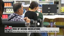 Seniors taking more than five medications daily have 25 percent higher mortality risk: Report
