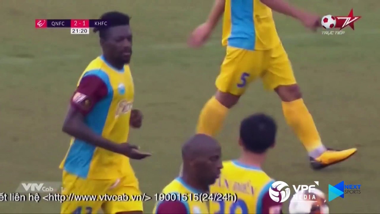 Highlights | Quảng Nam FC - Sanna Khánh Hòa BVN | Thắng lợi tưng bừng trên sân nhà | VPF Media